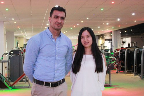 伊拉克交客户合影