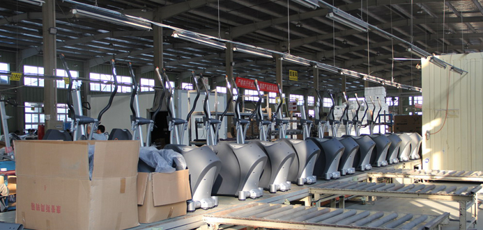 英国上市公司官网365健身器材流水线