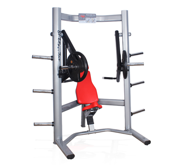 BFT5009下斜推举训练器 下斜推胸训练商用健身器材大图展示1