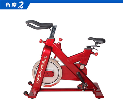 BSE05 豪华商用动感单车（红色）健身器材厂家批大图展示1