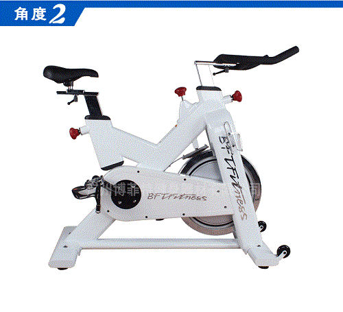 BSE05 专业健身房时尚白色动感单车 厂家批发直销大图展示1