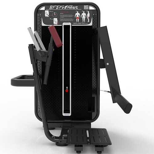 站姿臀部训练器 立式臀部训练机 站立后蹬腿多功能髋部健身器材大图展示1