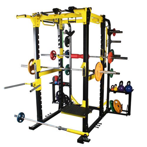 多功能深蹲架 商用健身房深蹲卧推训练架厂家M1033