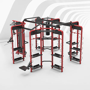 BFT-3601多站位全功能综合健身器材,360度自由训练器