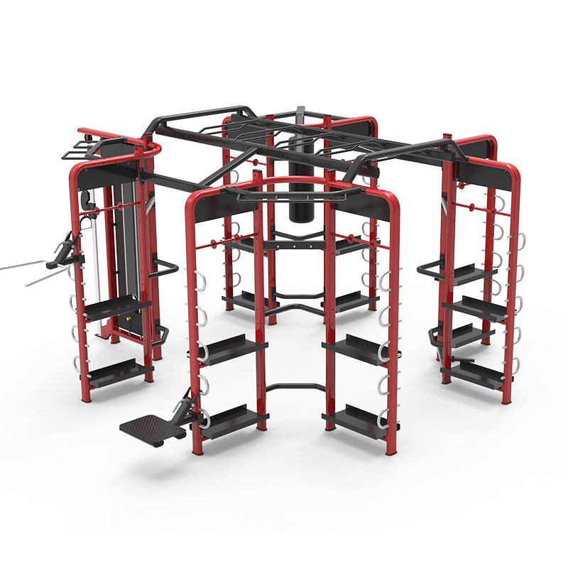 BFT-3601多站位全功能综合健身器材,360度自由训练器大图展示1